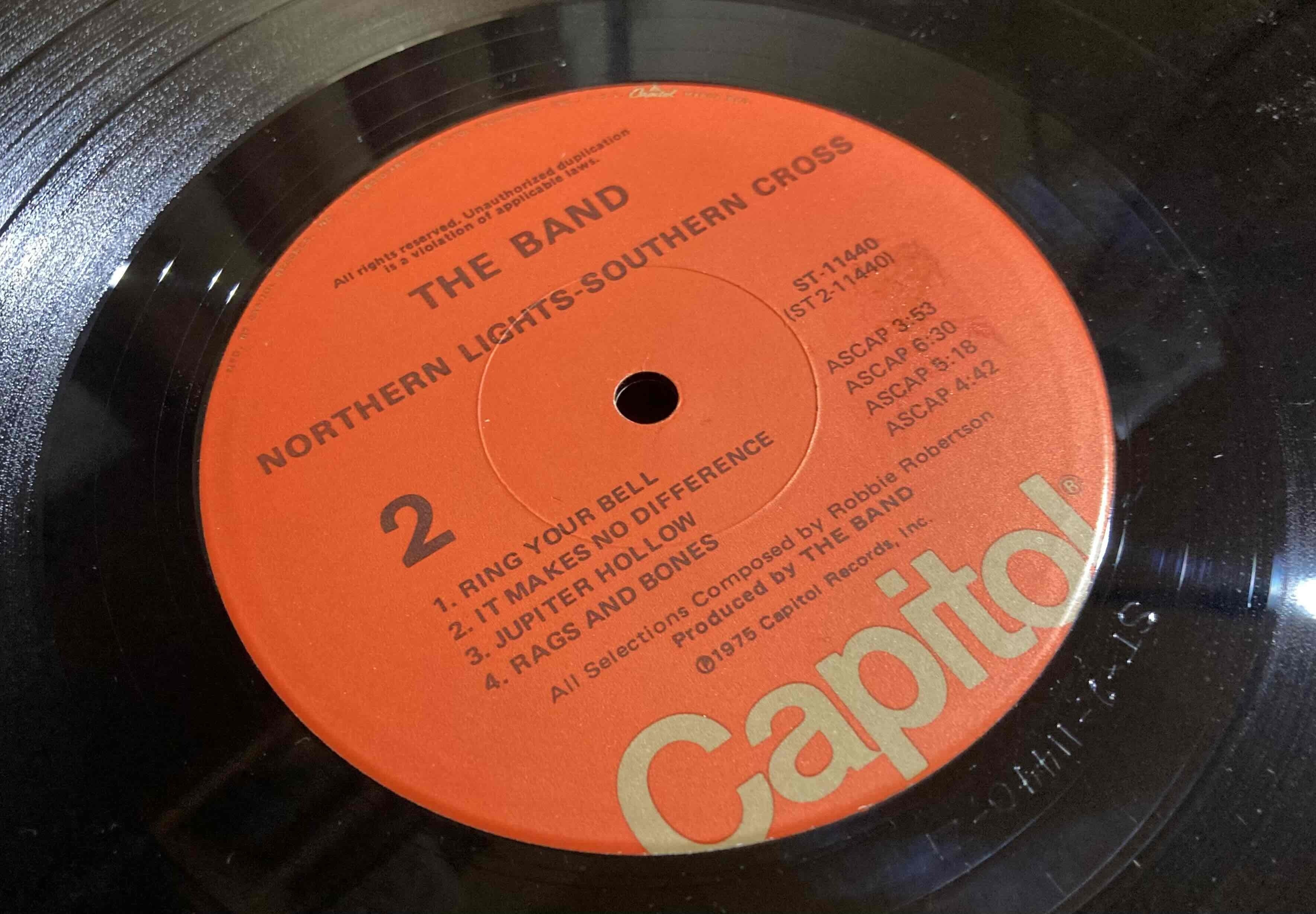 The Band [Northern Light - Southern Cross] Capitol ST-11440