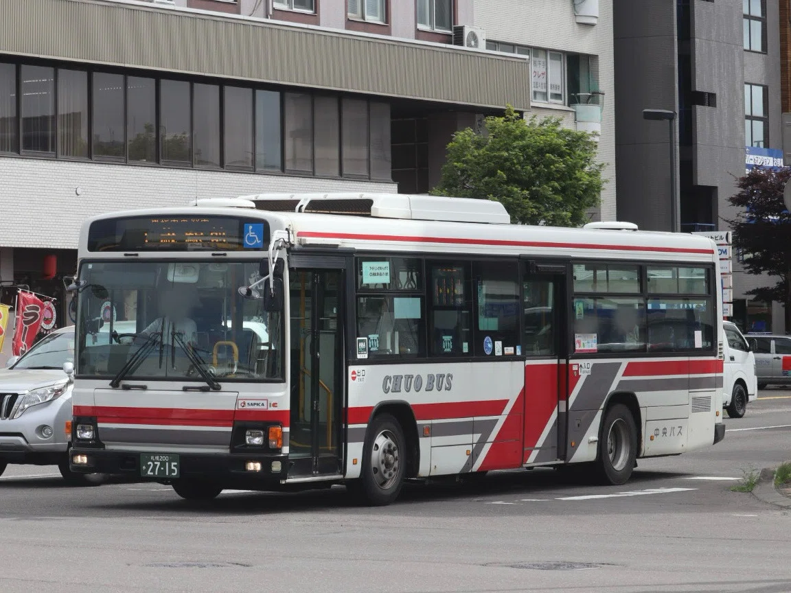 北海道中央バス 札幌 200 か 2715｜い る