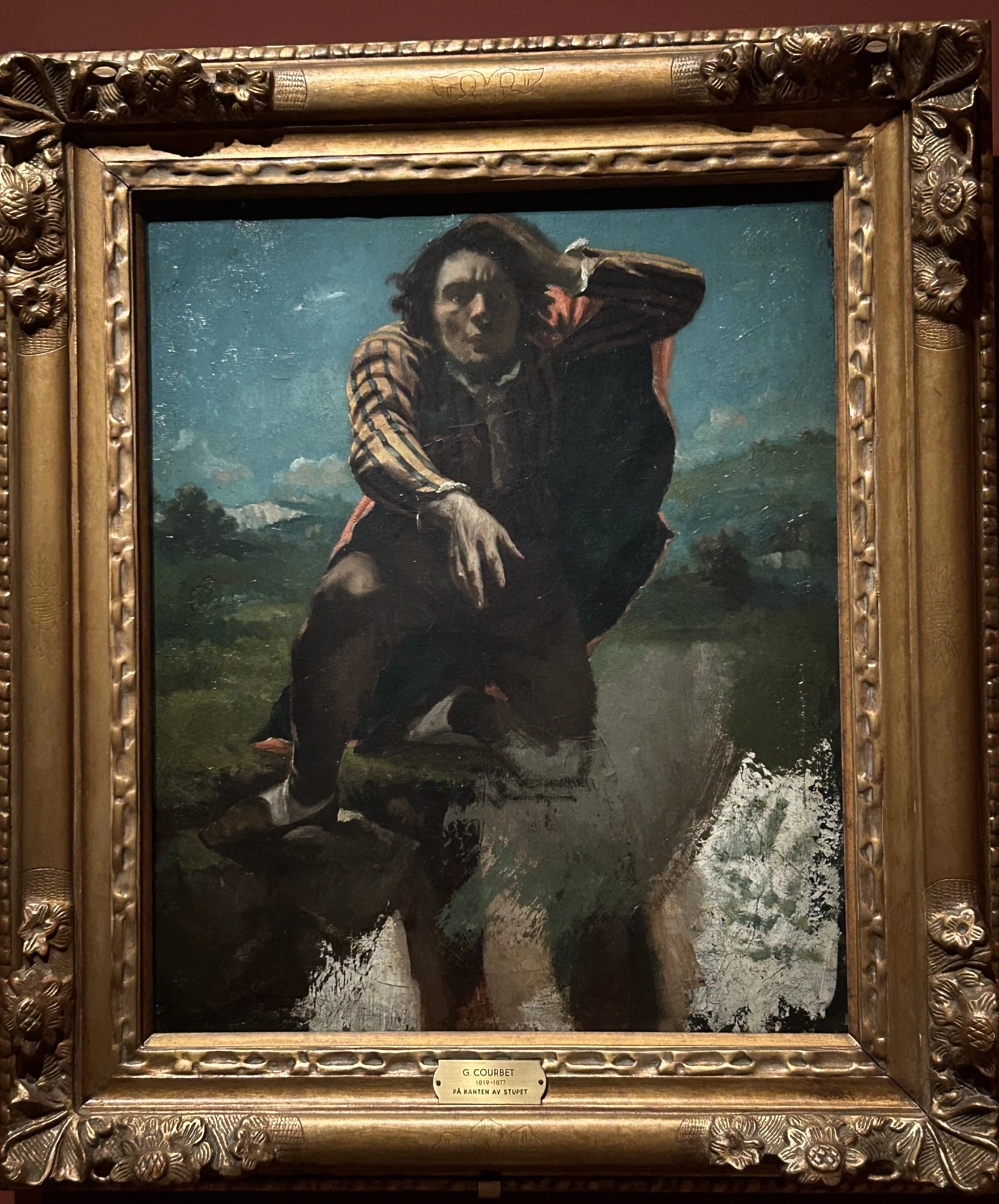 子供のためのプチ・パレ美術館(215)黒い肖像画なんてつまらない/デ