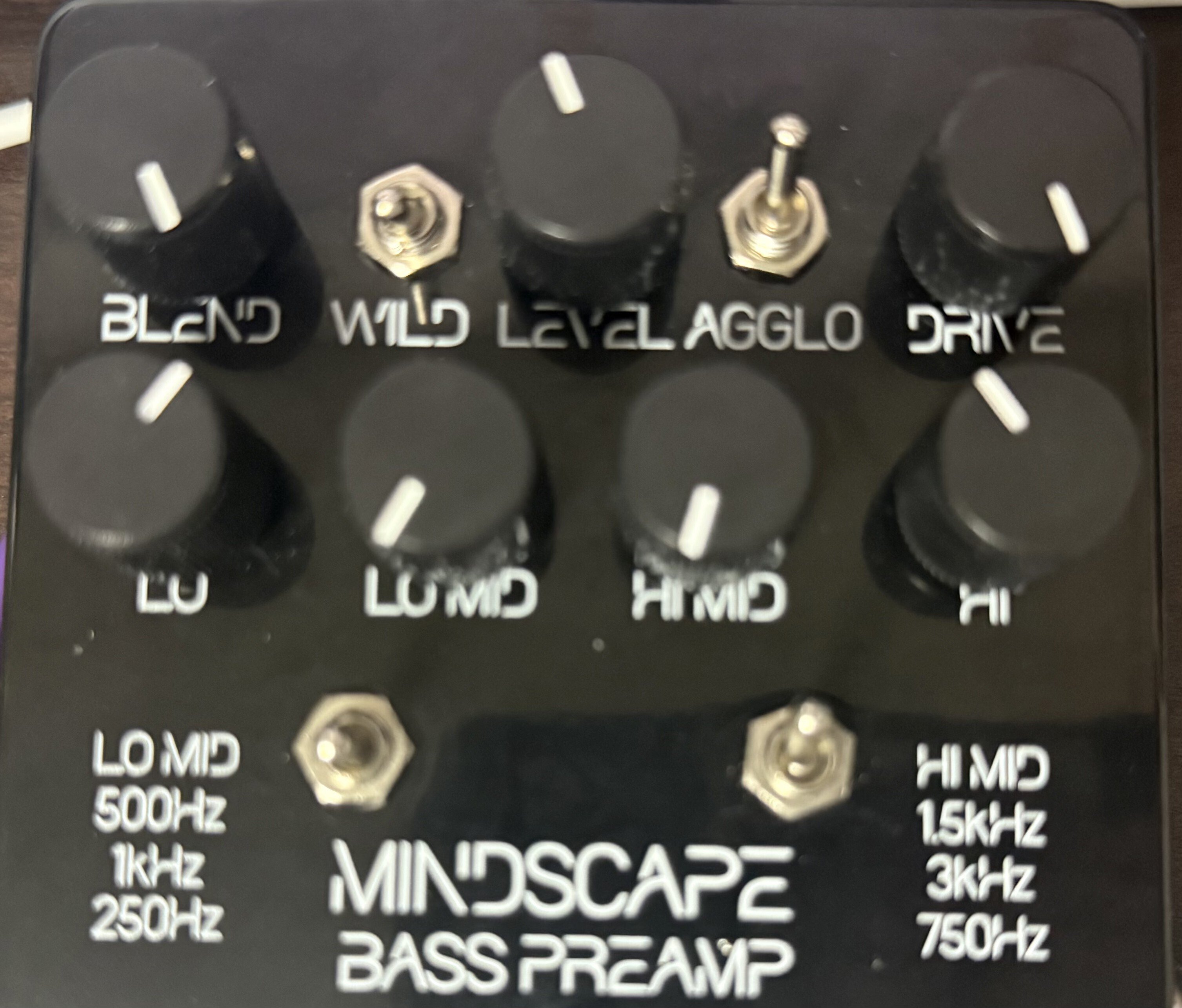 MINDSCAPE BASS PREAMP ベース用プリアンプエフェクター MINDSCAPE BASS PREAMP ベース用プリアンプエフェクター ベース用