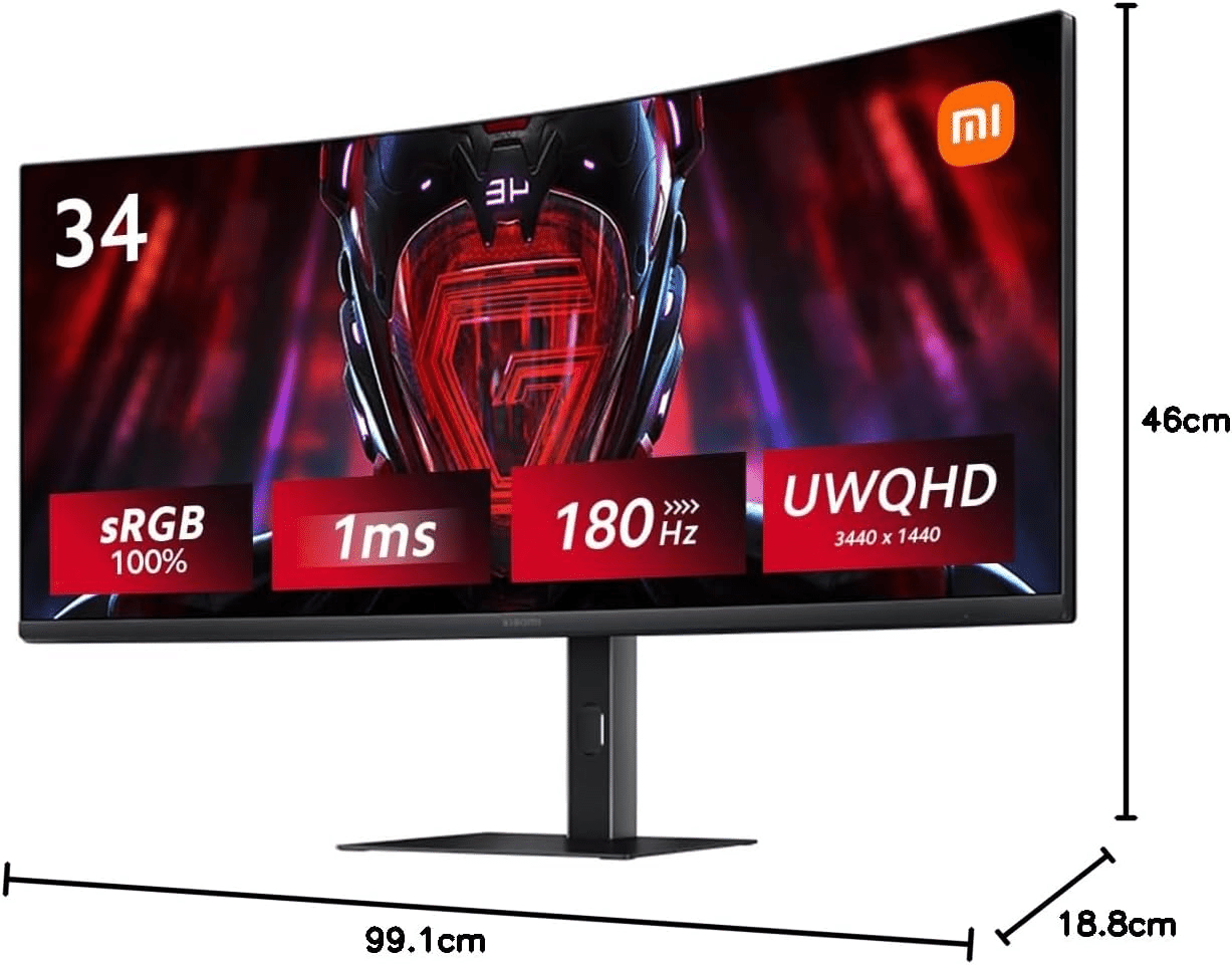 Xiaomi G34WQi 34インチ 曲面ゲーミングモニター|GetGadgetGot Xiaomi G34WQi 34インチ 曲面ゲーミングモニター|GetGadgetGot