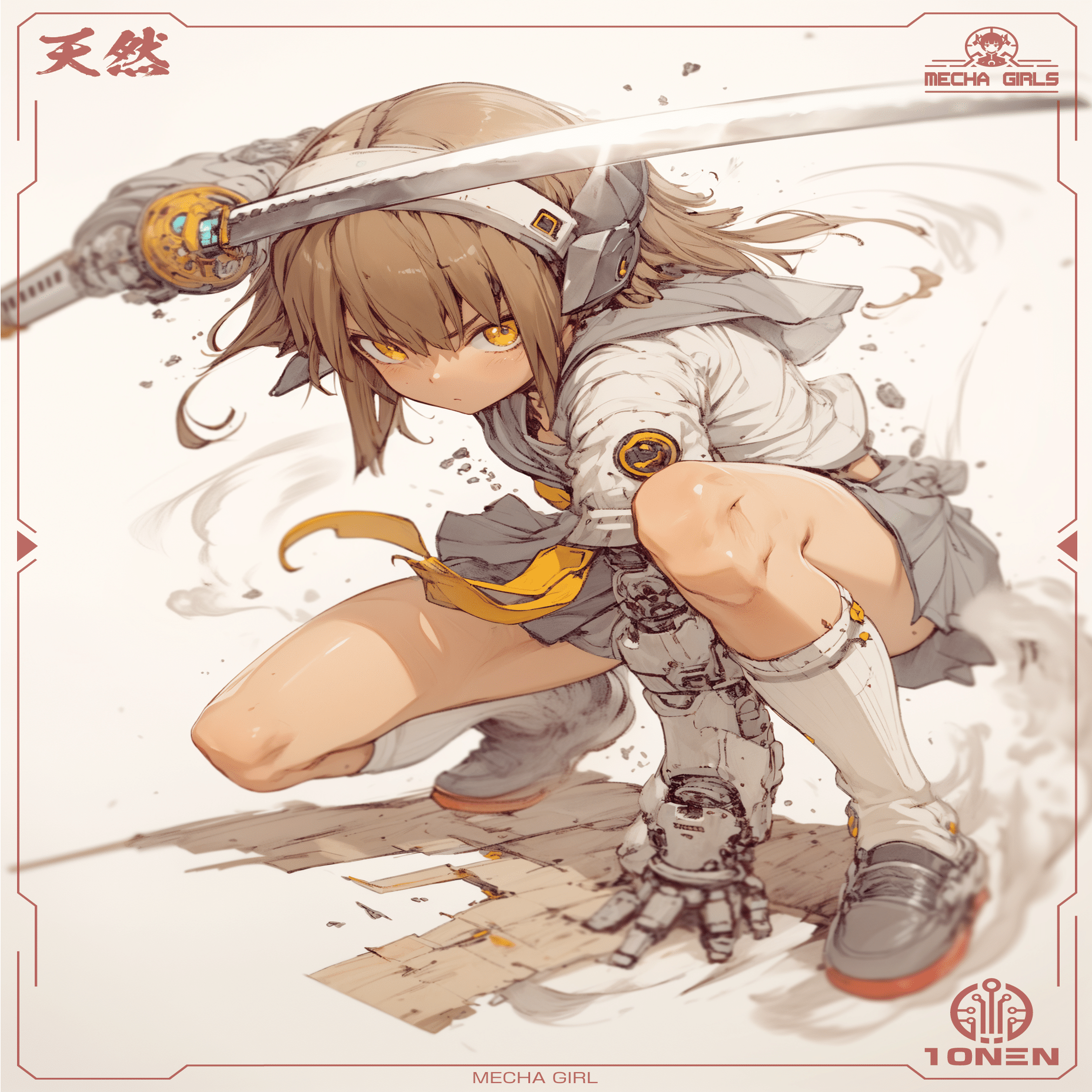 Ai様 X：てんねんの8月のアナリティクス（2025年8月31日のAIイラスト