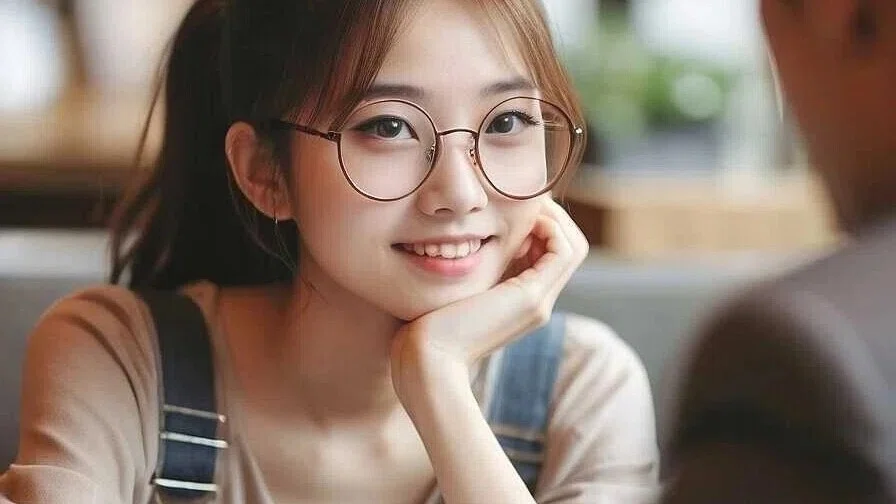 眼鏡 美人 美女 AI画像 有料（写真販売）＜30枚：350円＞02