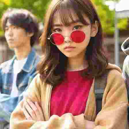 眼鏡 美人 美女 AI画像 有料（写真販売）＜30枚：350円＞（サンプル）024