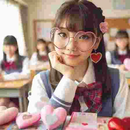 眼鏡 美人 美女 AI画像 有料（写真販売）＜30枚：350円＞（サンプル）025