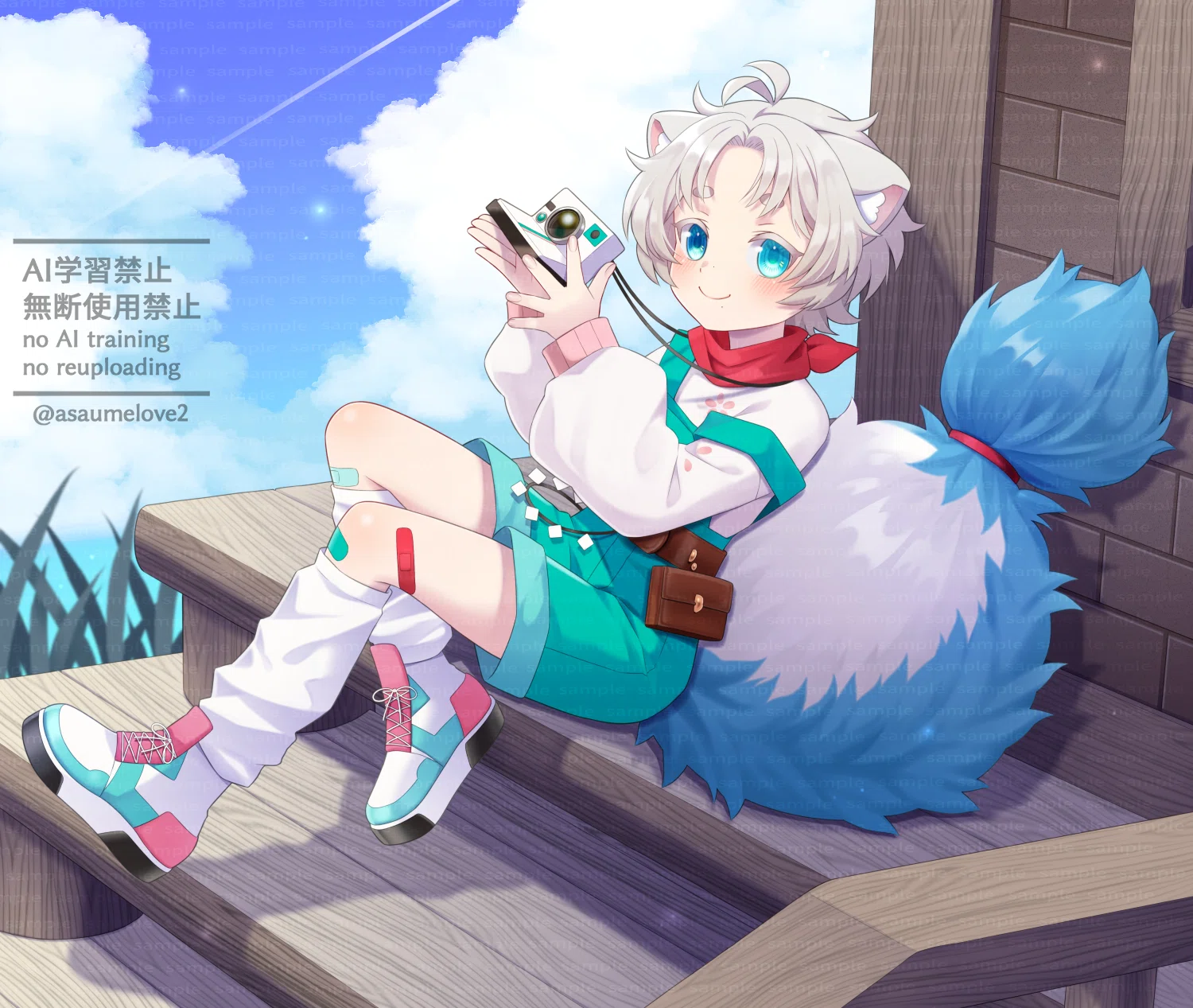 8月イラストご依頼 【Skeb】 ｜あさ・イラストレーター