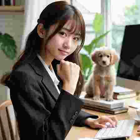 女性会社員 AI画像 有料（写真販売）＜30枚：350円＞（サンプル）021
