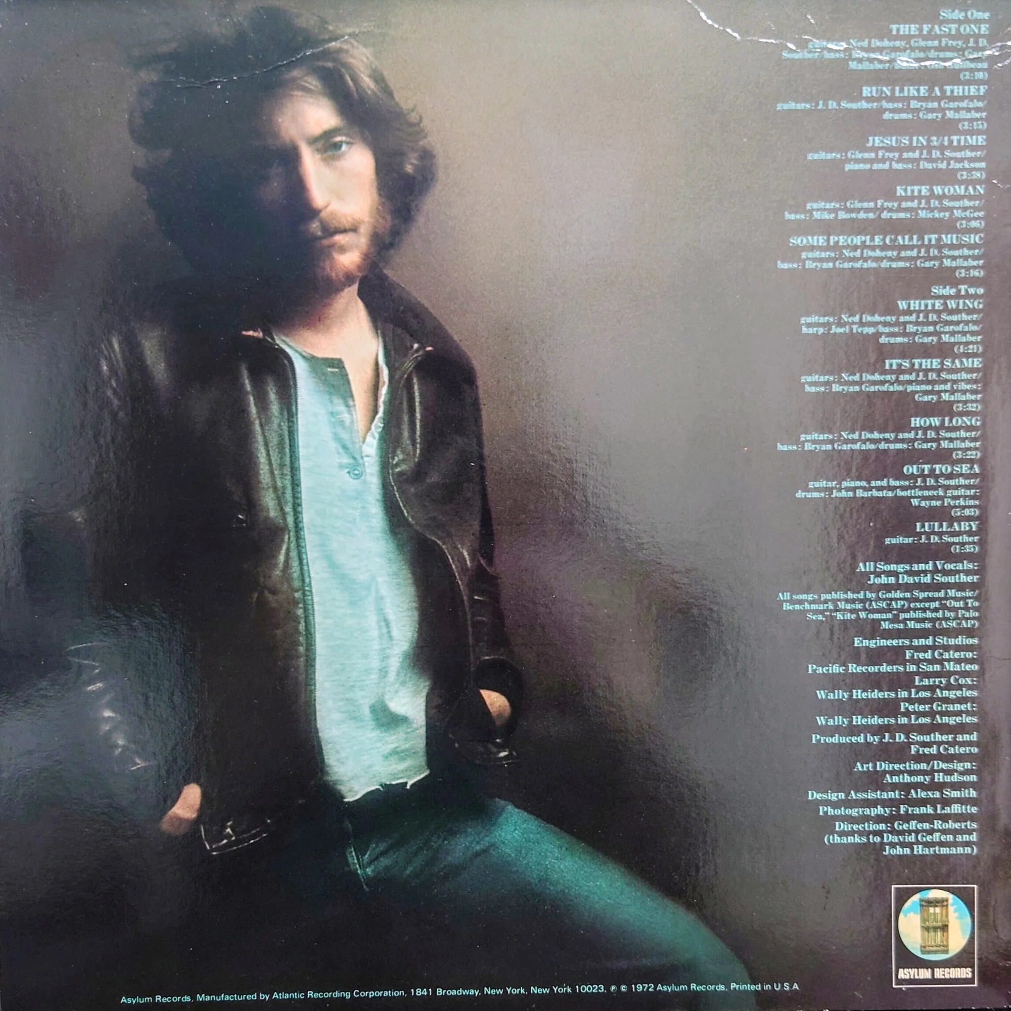 1972年レコードⅡ】2)J.D Souther : Jhon David Souther｜ワイバーン