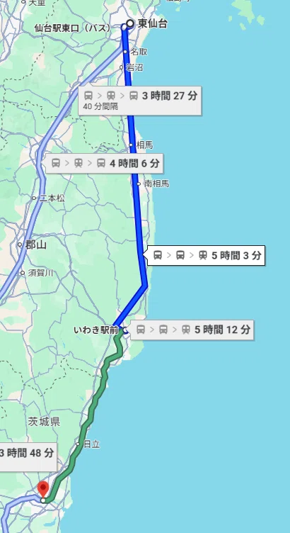 7日目 仕方ないので電車で帰宅。ただでは帰れないので仙台から東京まで