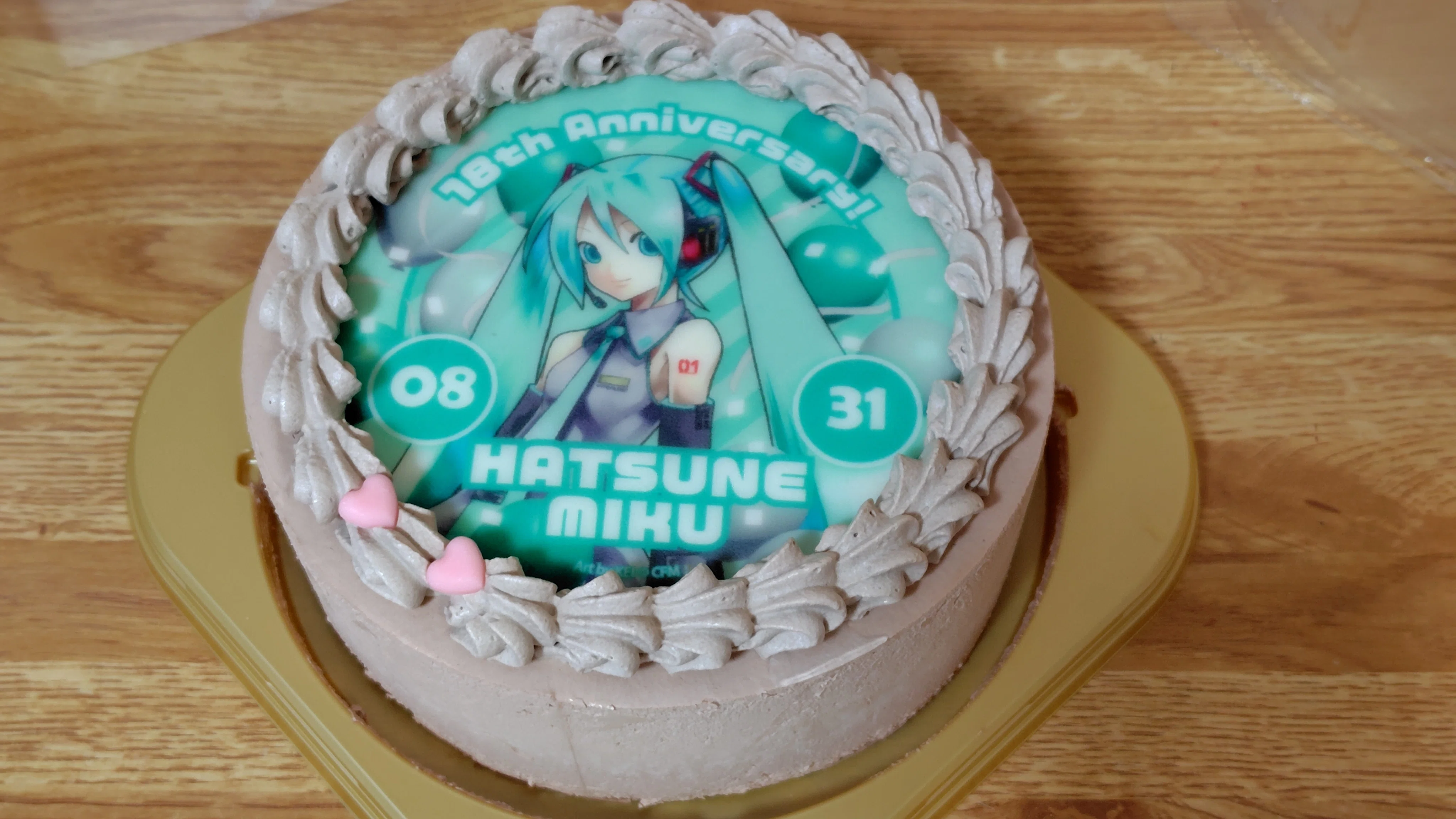 初音ミク18th Anniversaryスイーツを食べるぞ！｜toyotaku3