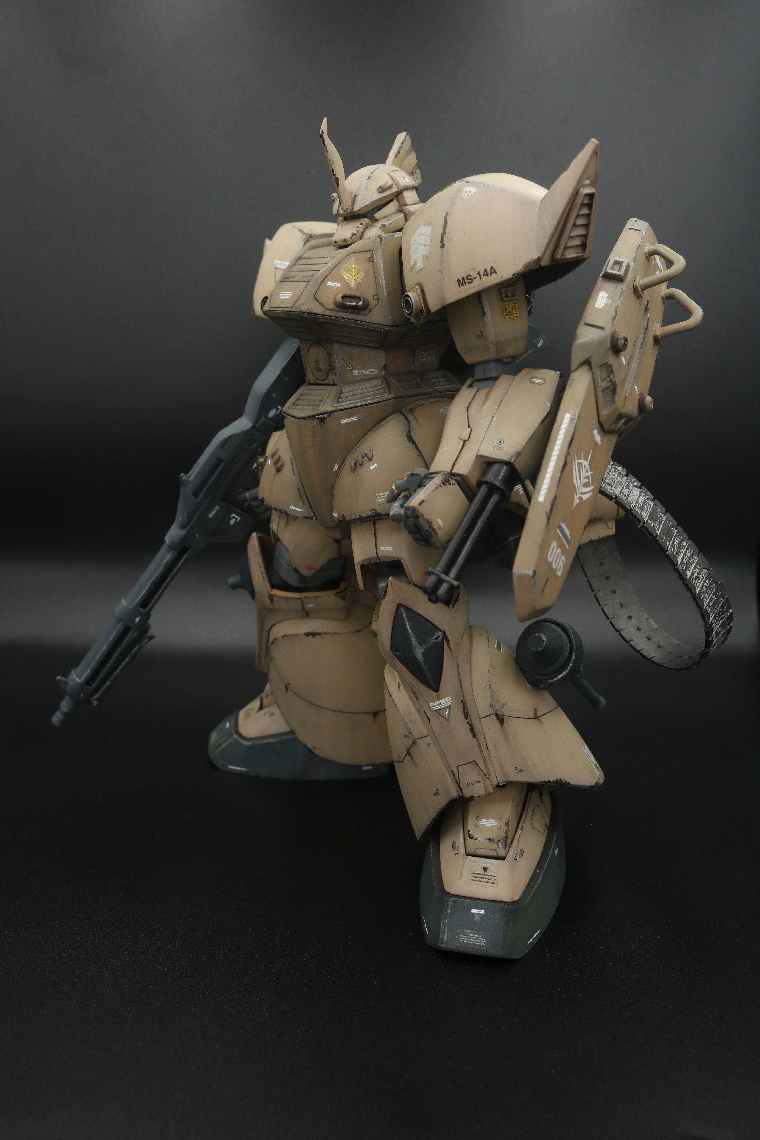 MG陸戦型ゲルググ（量産型ゲルググ改修）｜ヒロハル