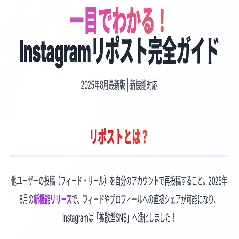 Instagram（インスタグラム）最新機能のリポストとは？ストーリーズ・リール・フィードの再投稿方法からやり方までをプロのコンサルが解説｜ソウタ｜株式会社S.Line代表取締役