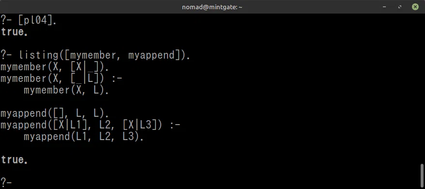 Prolog:-論理型言語入門.(#4) Prologプログラミングの基礎（前編