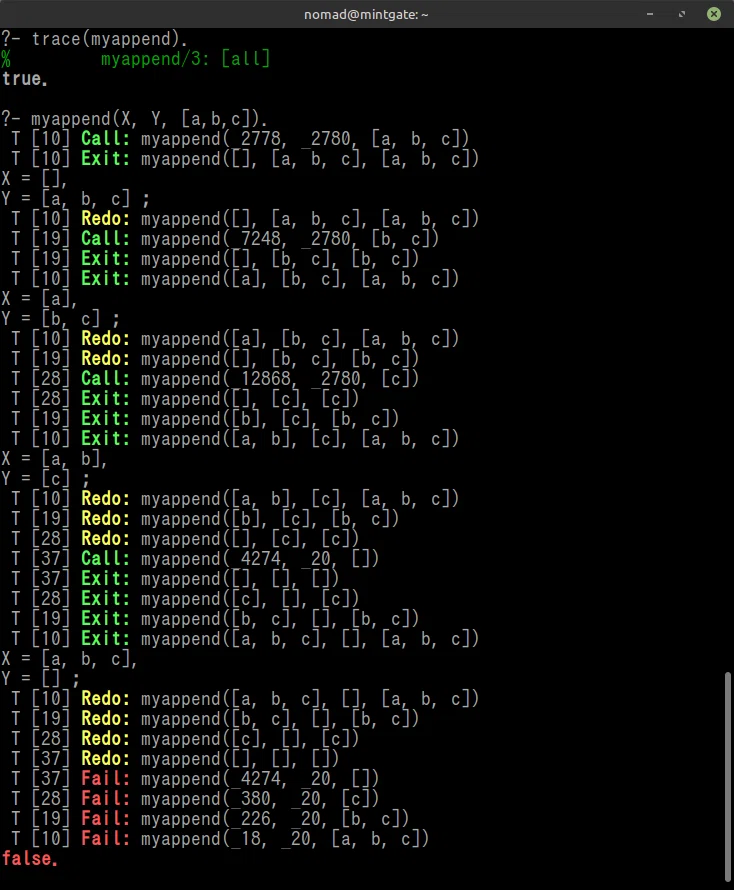 Prolog:-論理型言語入門.(#4) Prologプログラミングの基礎（前編