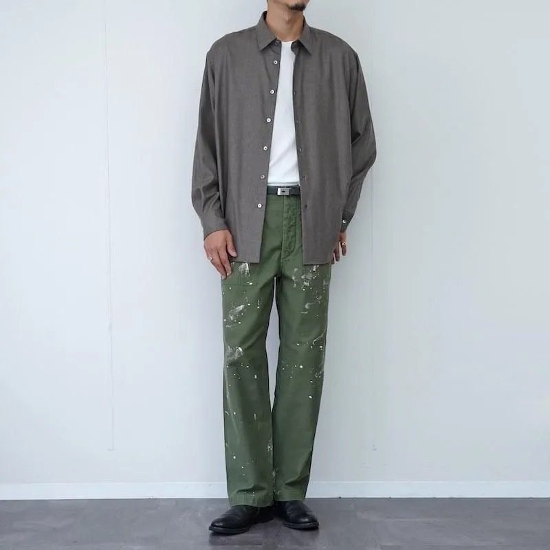 auraleeオーラリーベイカーパンツ 唯一無二の軍パン、AURALEE流ブリーチベイカー。【AURALEE