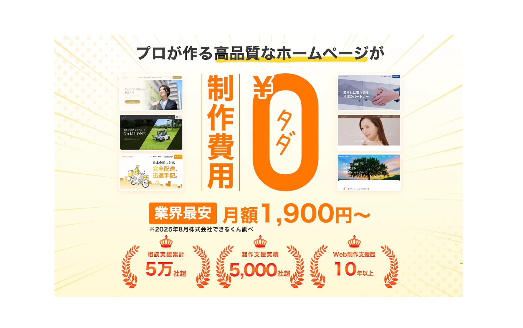 ホームページ制作「初期費用0円」は可能?3つの手段とプロに制作 ホームページ制作「初期費用0円」は可能?3つの手段とプロに制作