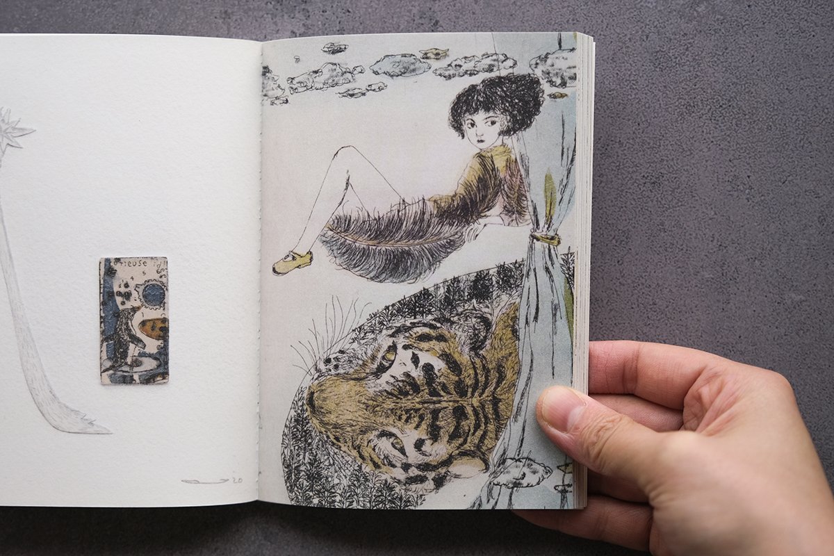 9月1日-10月7日｜ イシイアツコ 銅版画作品展『romance and