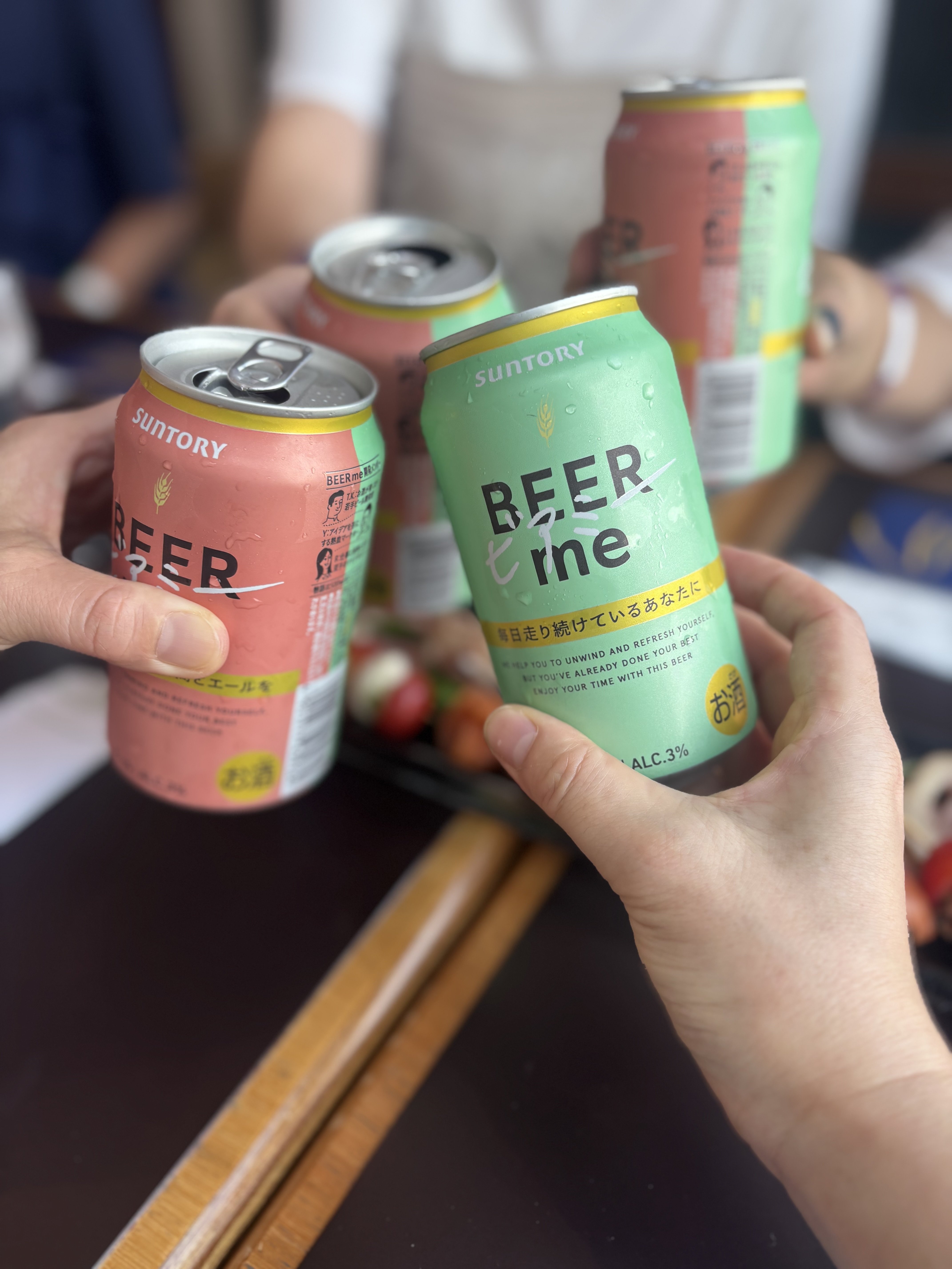 サントリー「BEER me」お披露目イベントレポ🍺✨｜和田まゆ