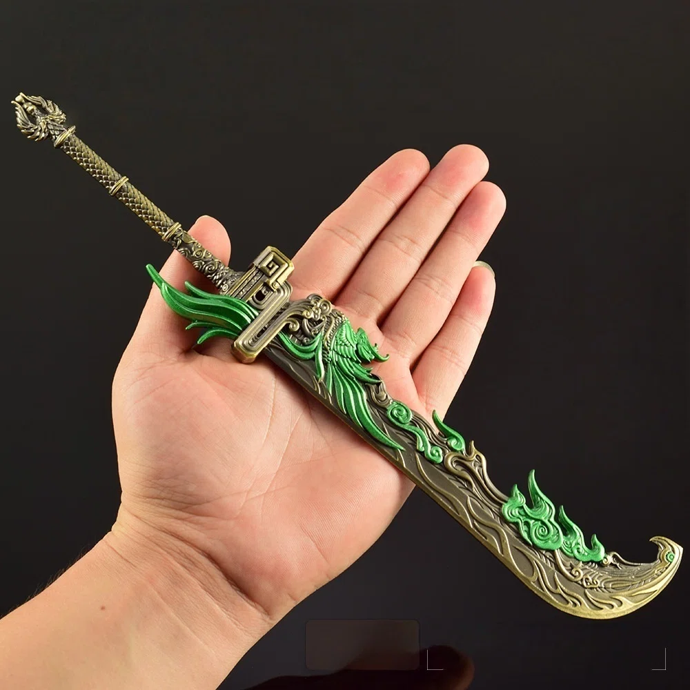 Nakorara NARAKA:BLADEPOINT 龍雀闊刀 大剣 30cm ミニチュア 武器