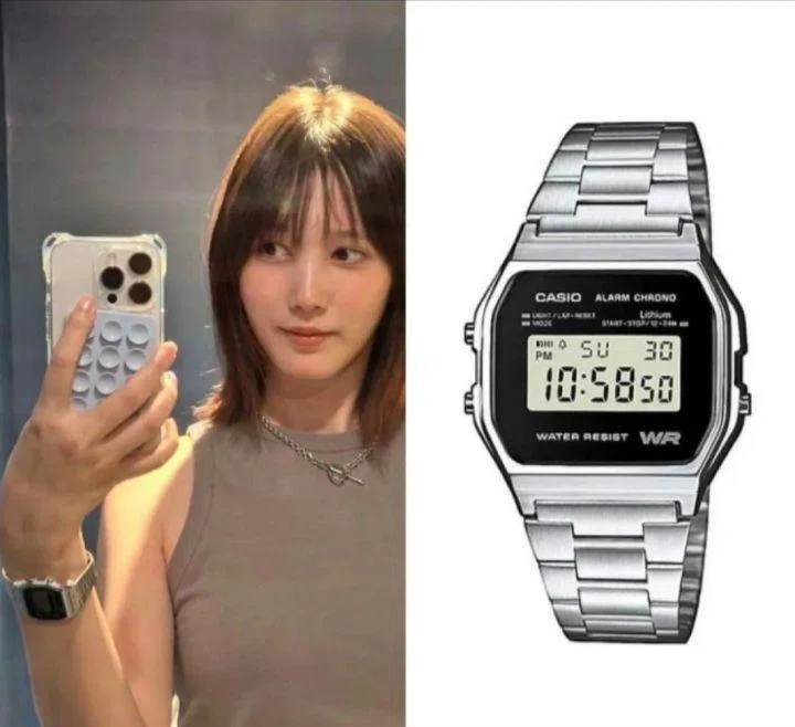 No.303 | Casio | A158WEA-1JF | 182円のベルトに交換する時計｜とある 