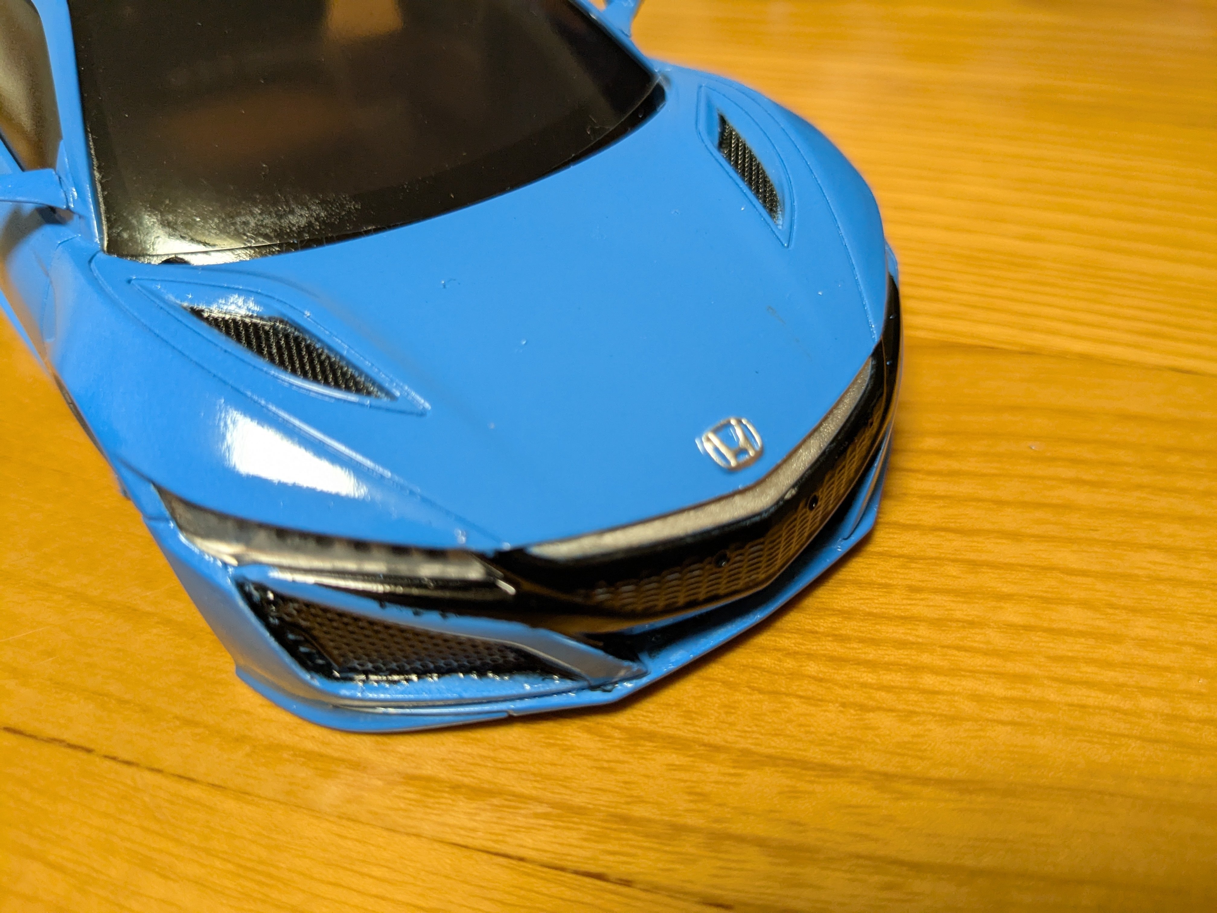 ミニッツのボディ塗装 FK8シビックRと新型NSX｜hondamanrc