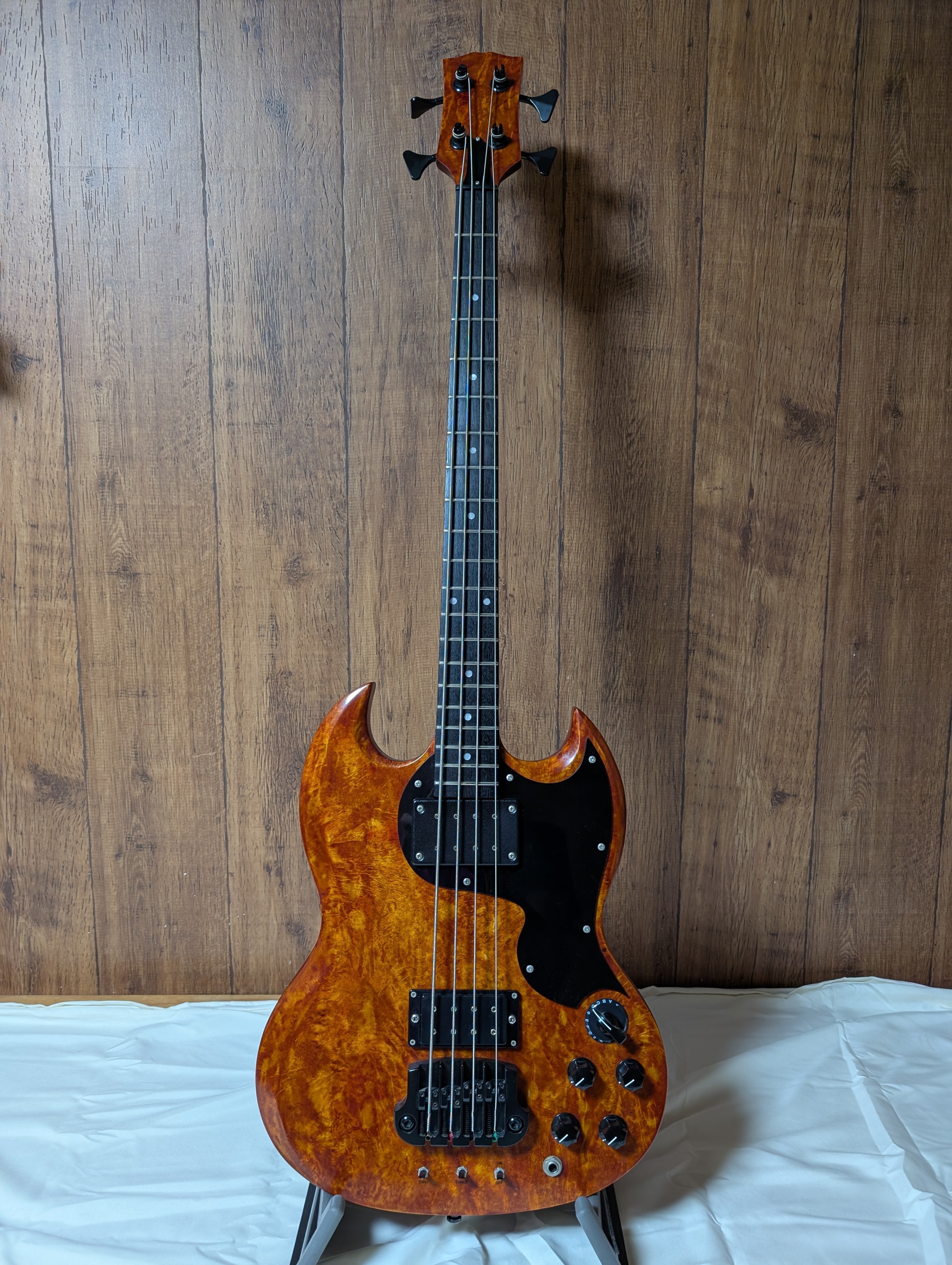 レア杢SGベースに改造｜歌月工芸