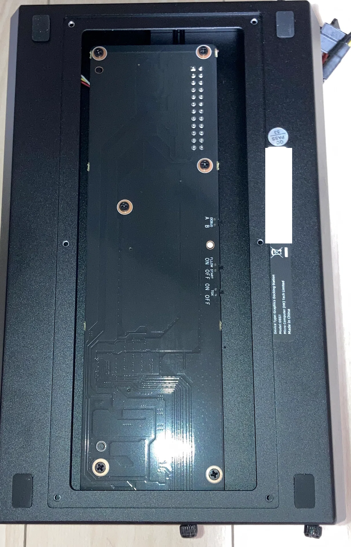 Minisforum DEG1 + Thunderbolt 3 SSDケースで外付けGPUを試す｜しあ