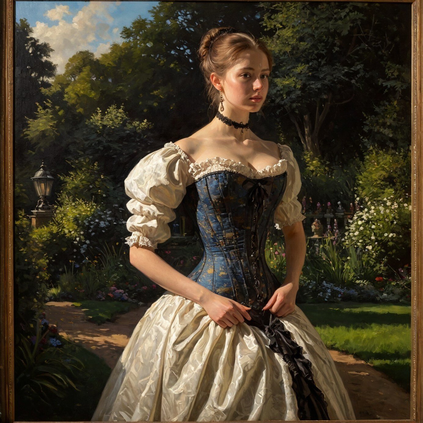 AI : ビクトリア朝の女性｜キータン🦋写真とAIで紡ぐもう1つのリアル✨