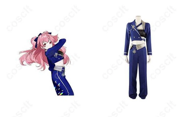 プロジェクトセカイ 桃井愛莉 特訓後コスプレ衣装｜仲間と輝くステージ