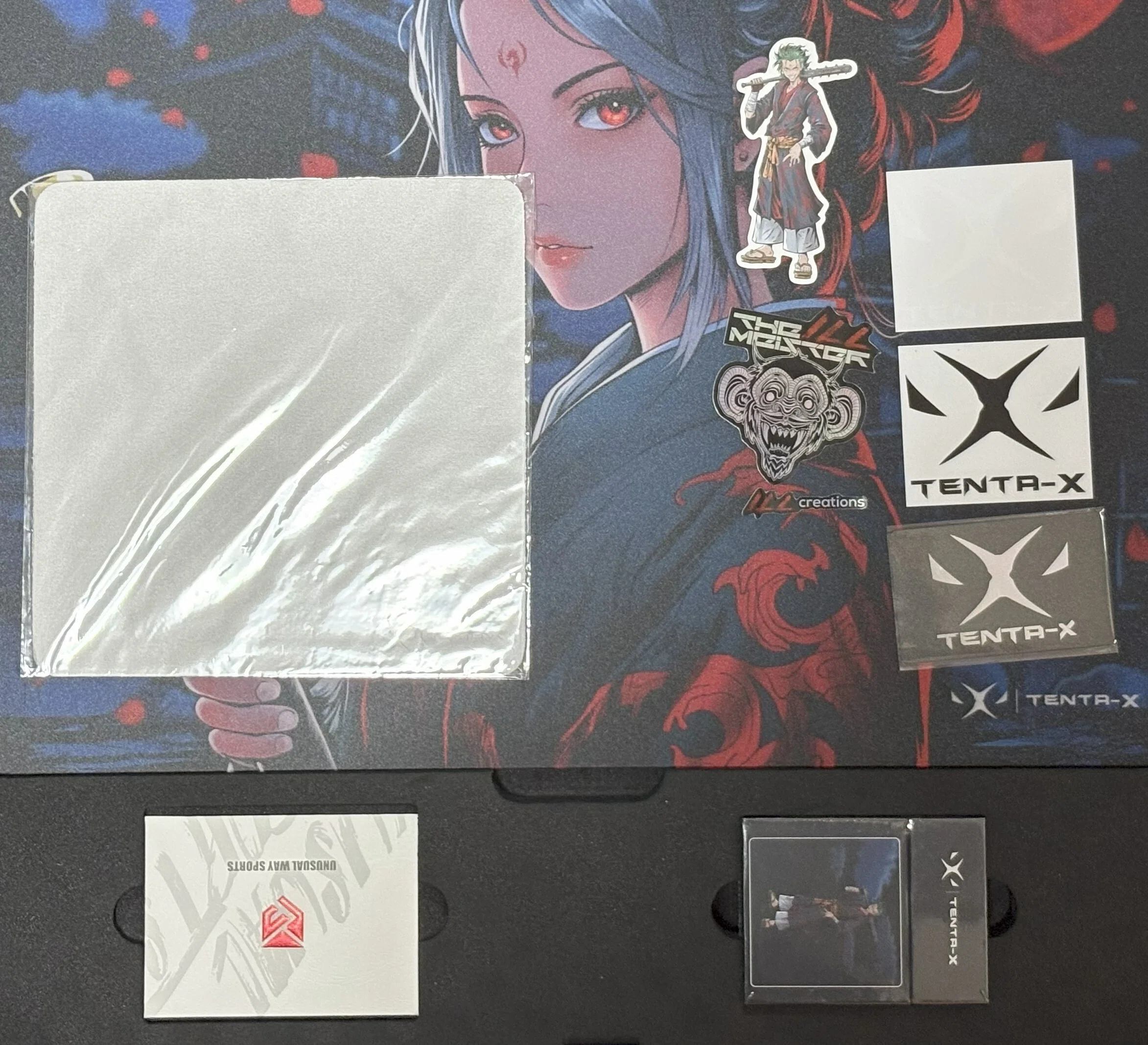 Tenta-X Oni's Oath Glasspad - Limited Edition ガラスマウスパッド