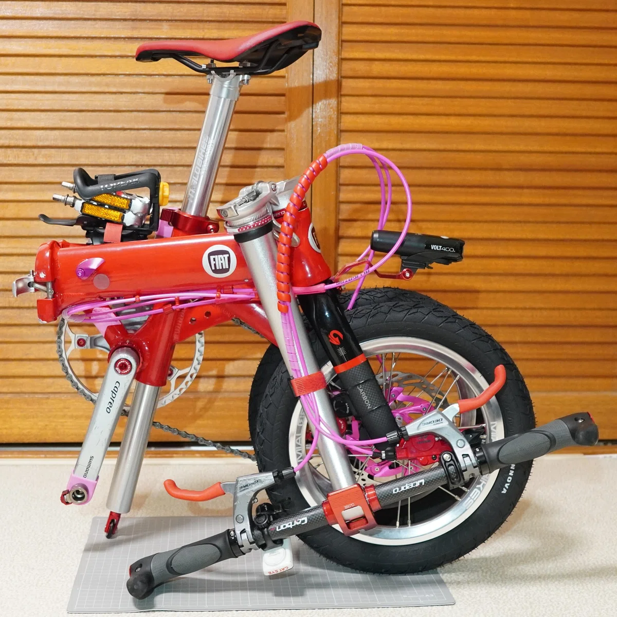 9年間酷使から再生!折りたたみ自転車14インチミニベロ｜ウェストン 