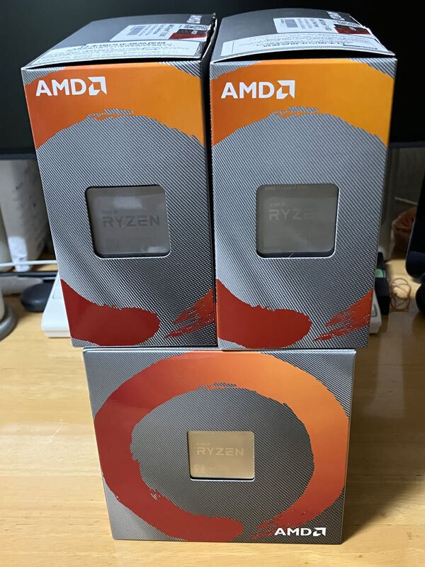AMD Ryzen 5 3400G 未使用箱開封のみ AMD Ryzen 5 3400G 未使用箱開封のみ AMD Ryzen 5 3400G 未使用箱