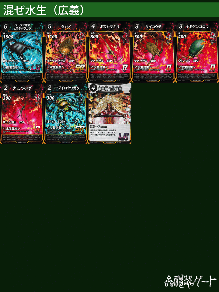 蟲神器】混ぜ水生白書①｜salt