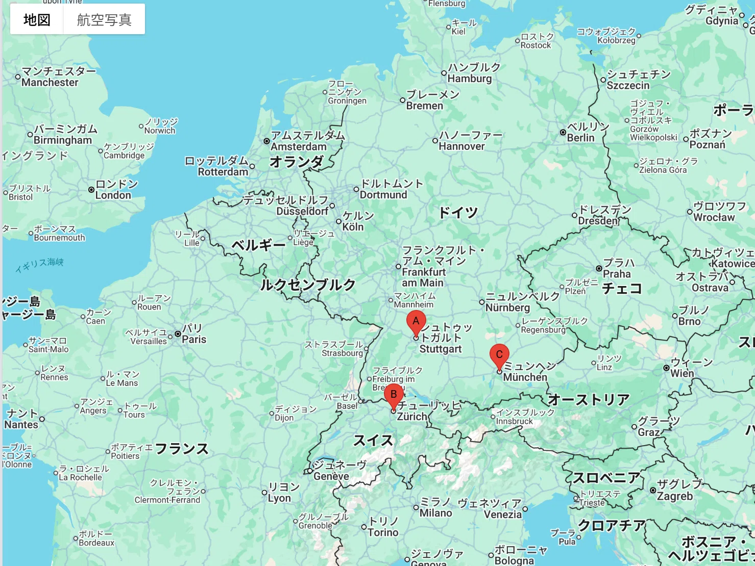 GoogleMapにマニュアルで登録操作（No.135）Webixライブラリを活用して
