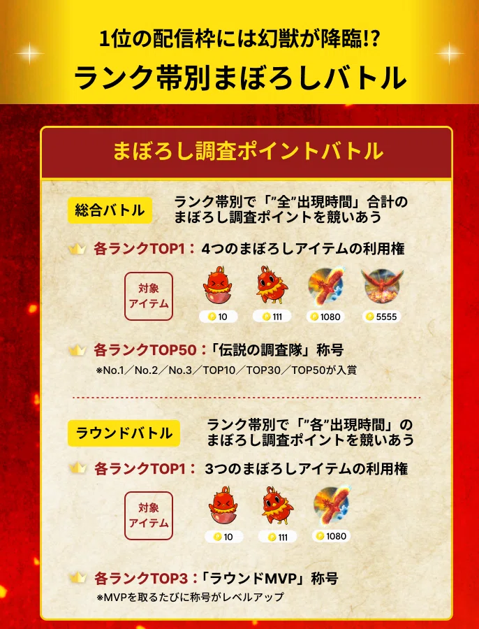 解説】まぼろしアイテム〜永遠の煌・極〜｜Pococha(ポコチャ)公式