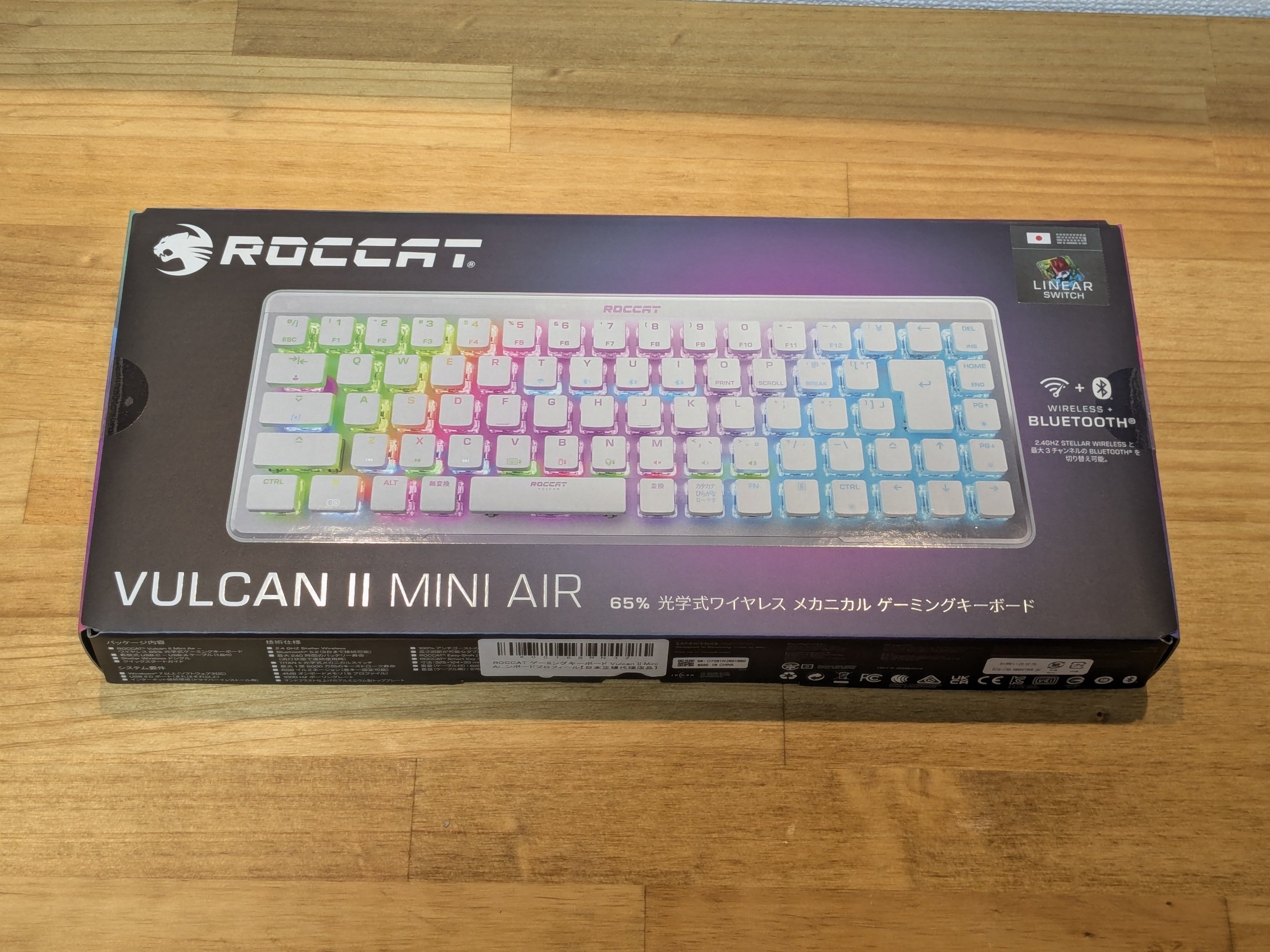 ROCCAT Vulcan 2 Mini Air キーボード 5か月使っての感想｜太郎丸