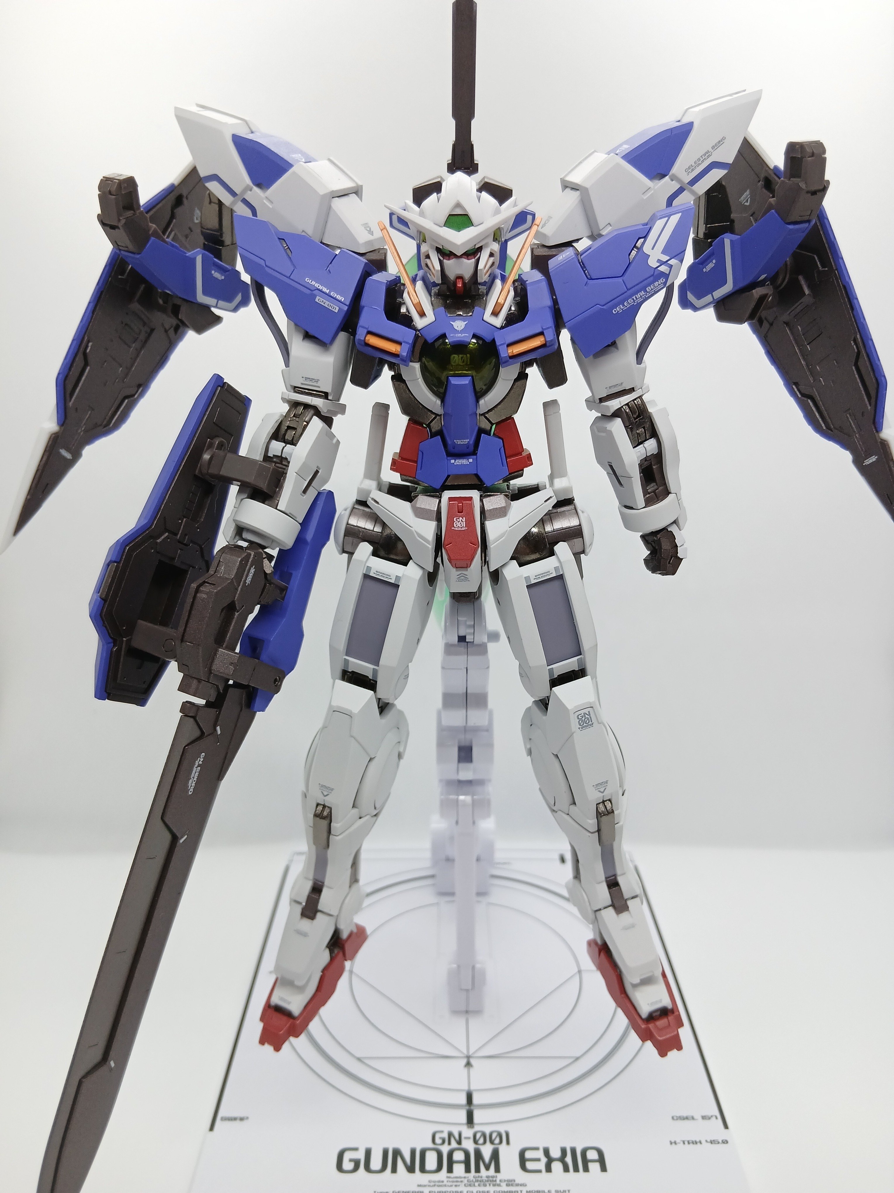 L BUILD メタルビルド デヴァイスエクシア 機動戦士ガンダム00」より4本腕と大型剣装備の新機体「METAL BUILD