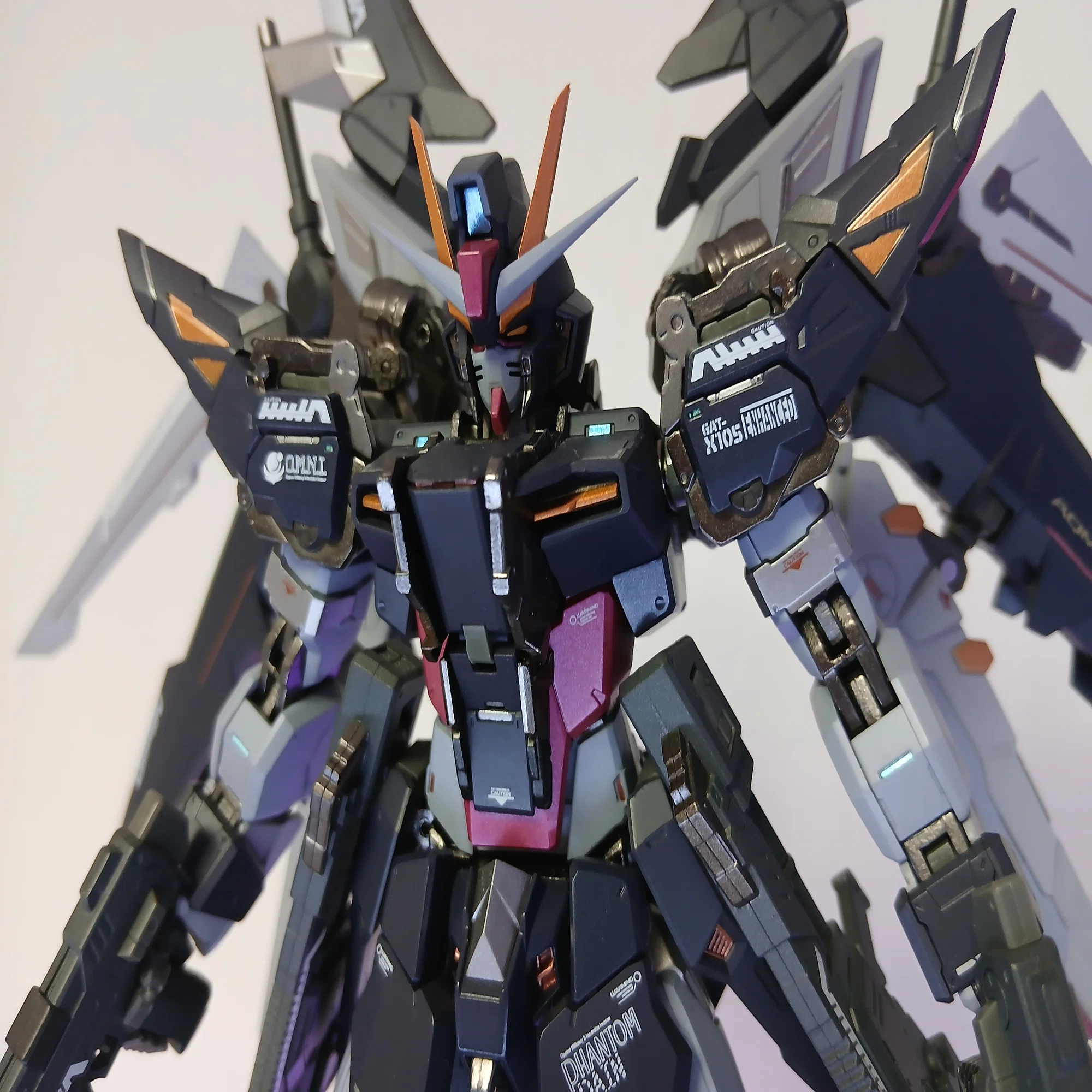 Metal build ストライクノワール 設定画 感想 METAL BUILD ストライク 