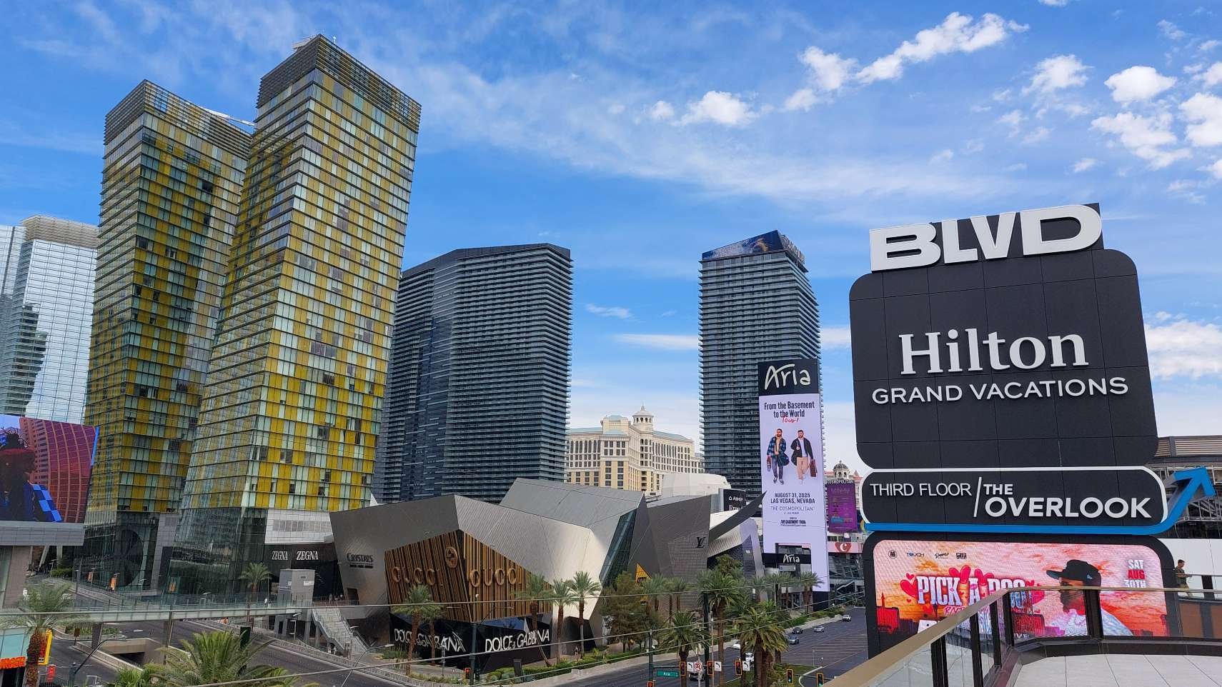 ラスベガスの新名所！BLVD Las Vegas 無料の展望台からの眺めが凄い