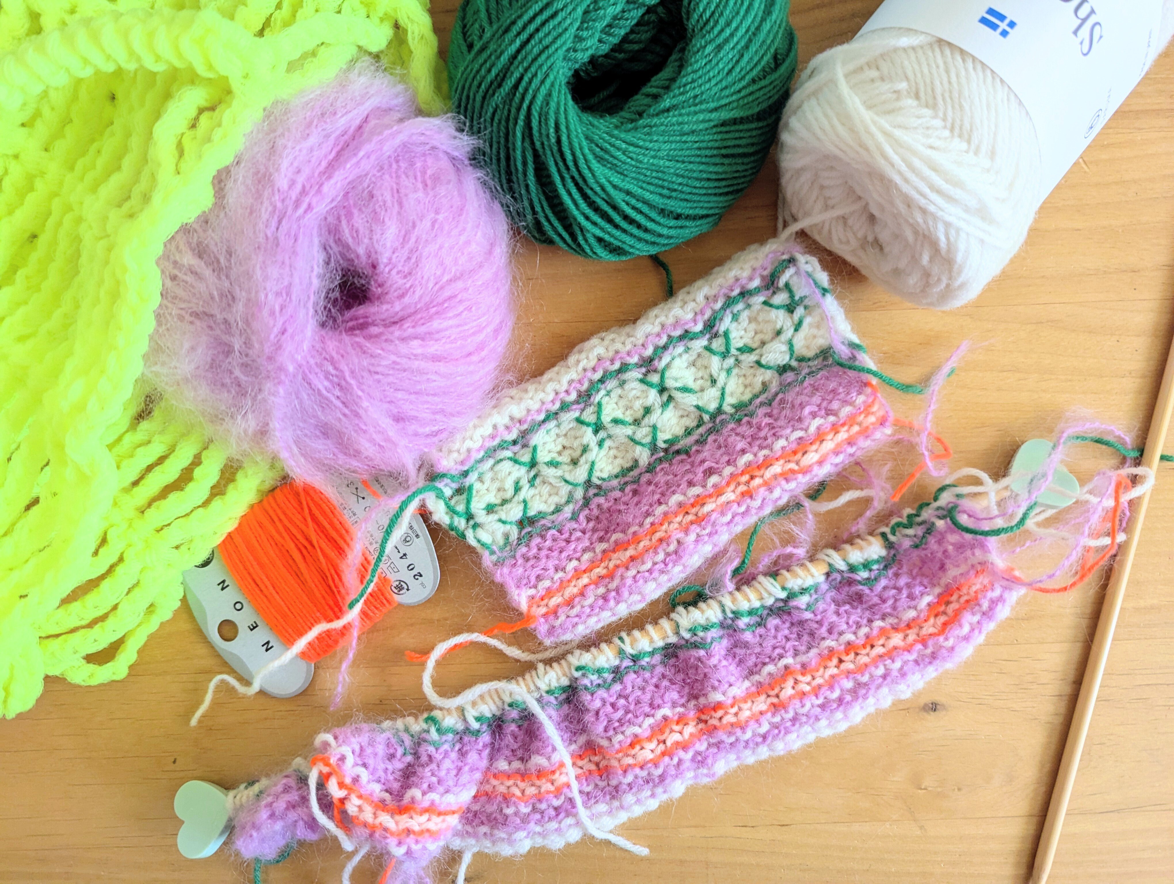 2025/09/01(月)の編み物日記｜あお(misako toyama)