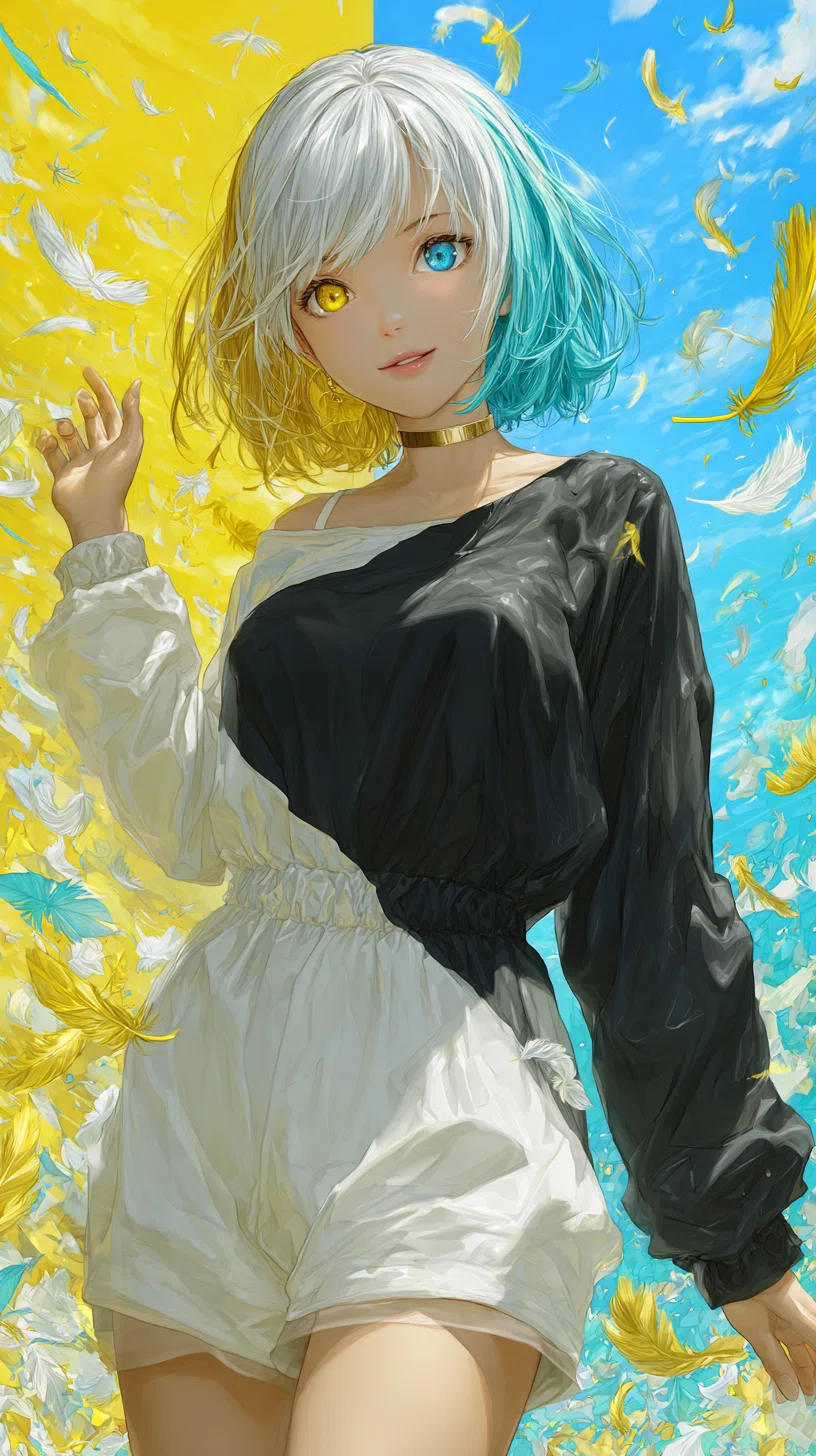 プロンプト無料公開 #010】【黄道十二星座】：双児宮の乙女 - 双子座
