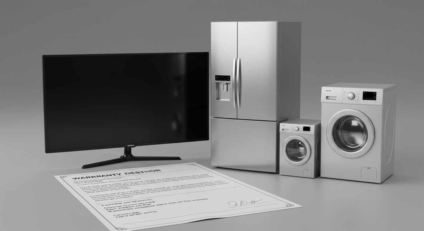 延長保証書と家電製品