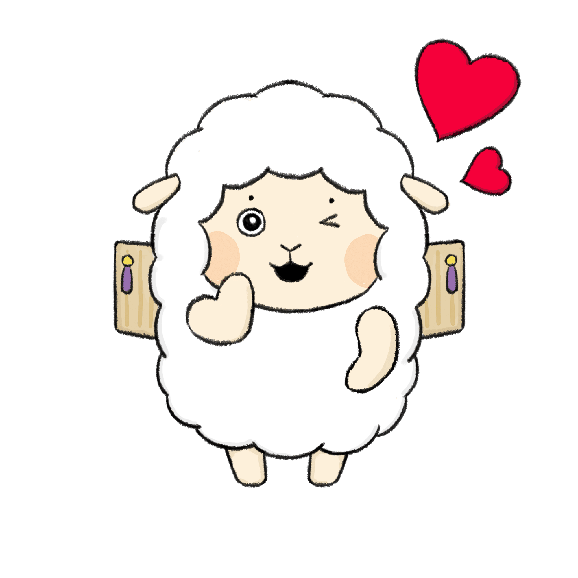 ひつぎひつじLINEスタンプ発売記念ーひつぎひつじ誕生秘話ー｜〈明るい