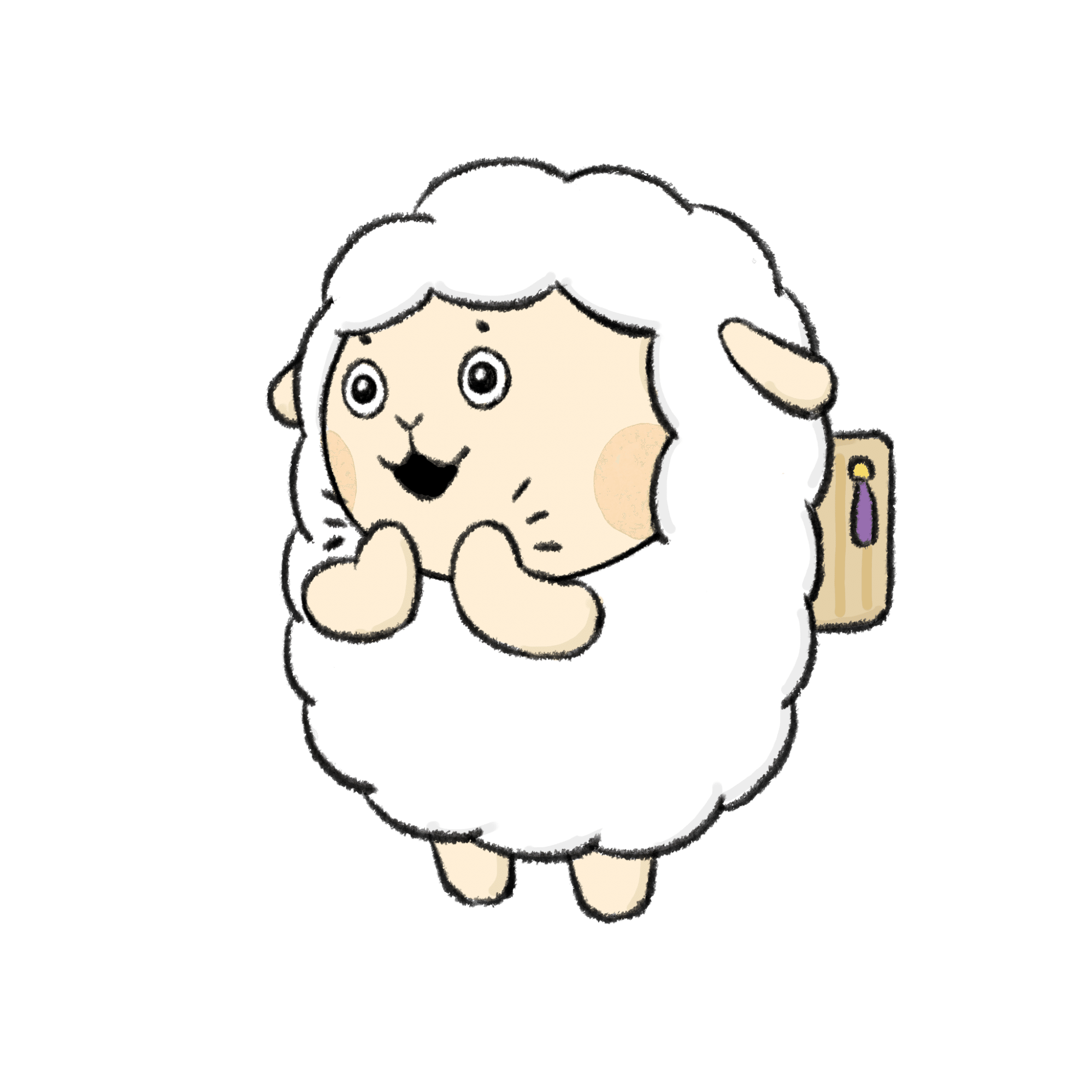 ひつぎひつじLINEスタンプ発売記念ーひつぎひつじ誕生秘話ー｜〈明るい