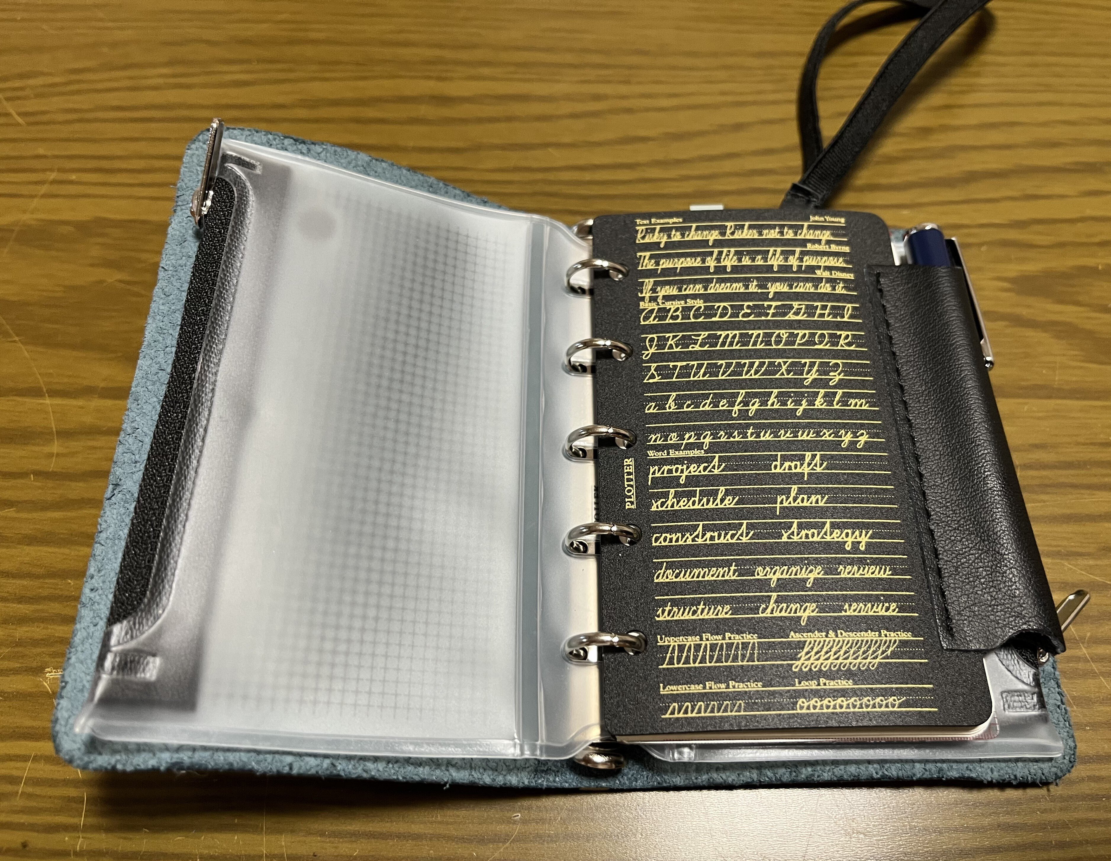 プロッターM5 豪華オプションつき 手帳】プロッターM5をセッティング｜ニジュウマル