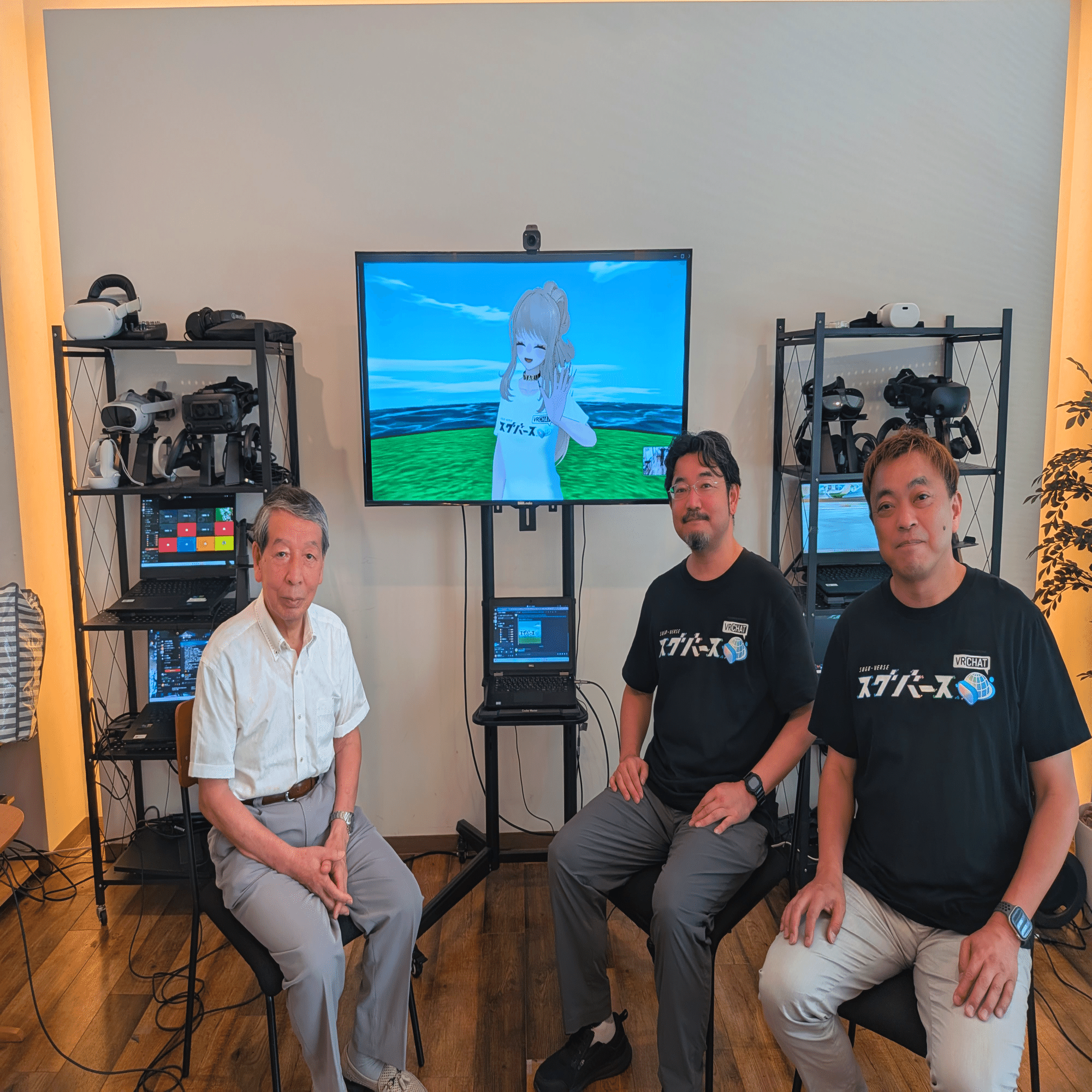 スペースインベーダー』生みの親 西角友宏さんがスグバースを体験