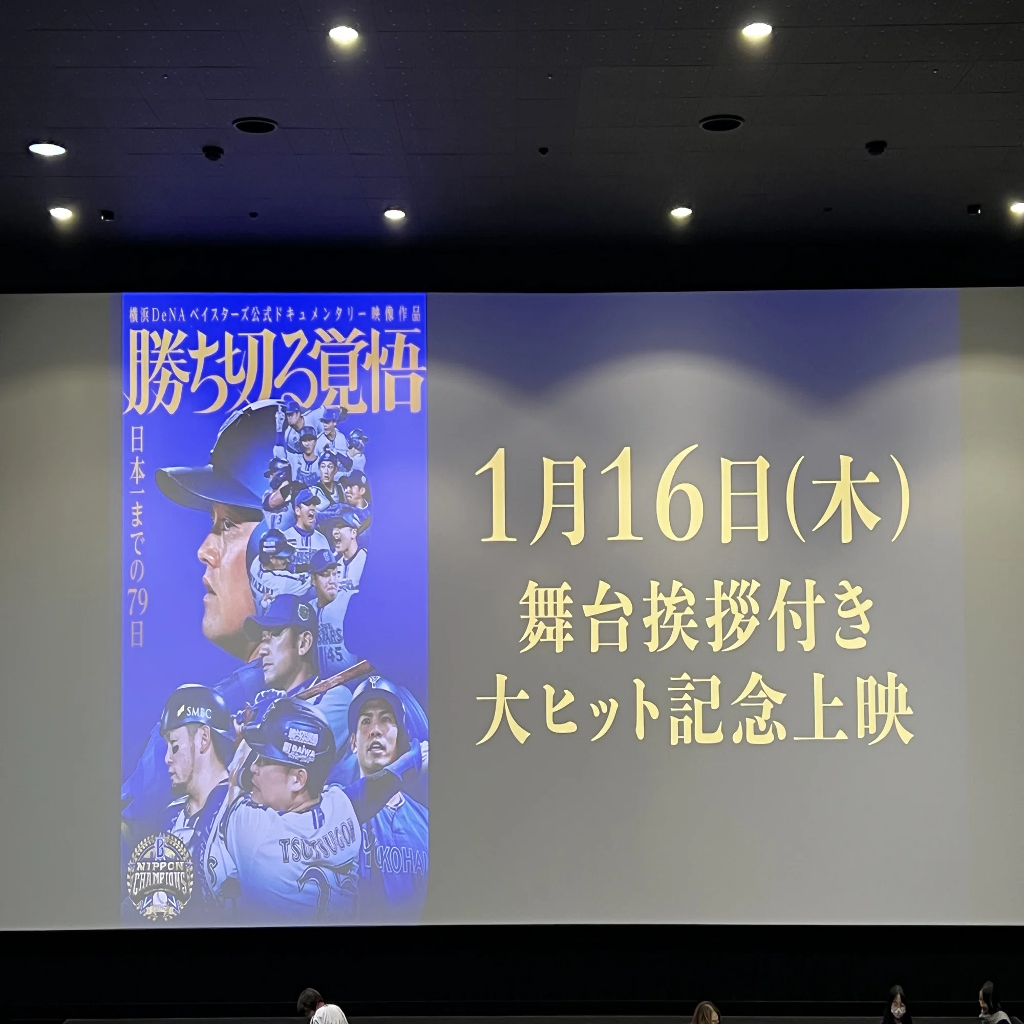 ベイスターズファン必見】ドキュメンタリー映画『勝ち切る覚悟〜日本一 