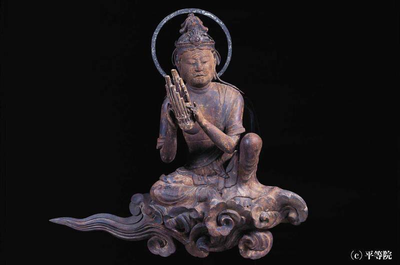 おもしろの仏像④ 秋彼岸】菩薩さま、空を飛ぶ 国宝 平等院鳳凰堂雲中