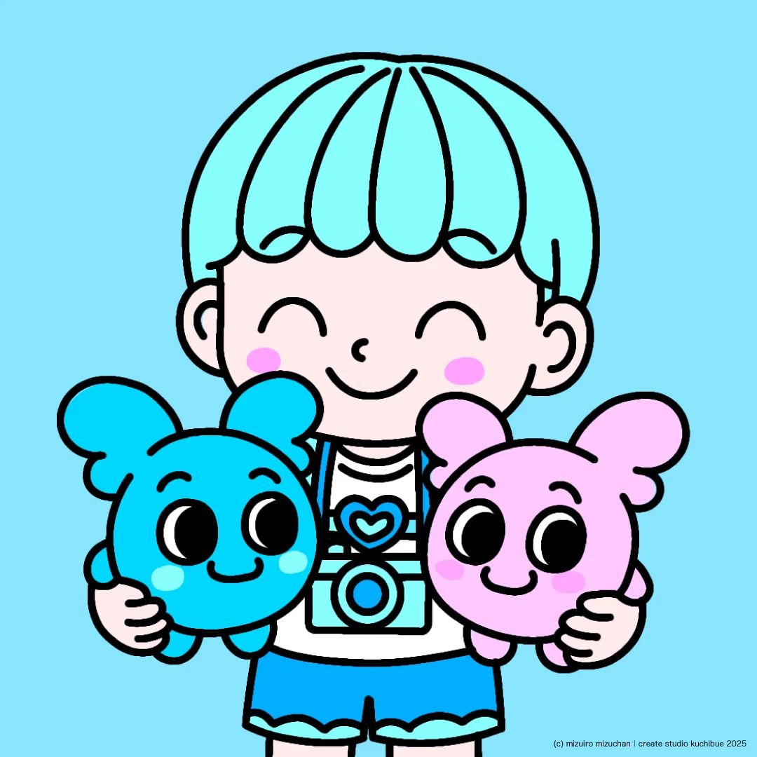 心がふわっと軽くなるYouTubeチャンネル『みずいろみずちゃん』始め