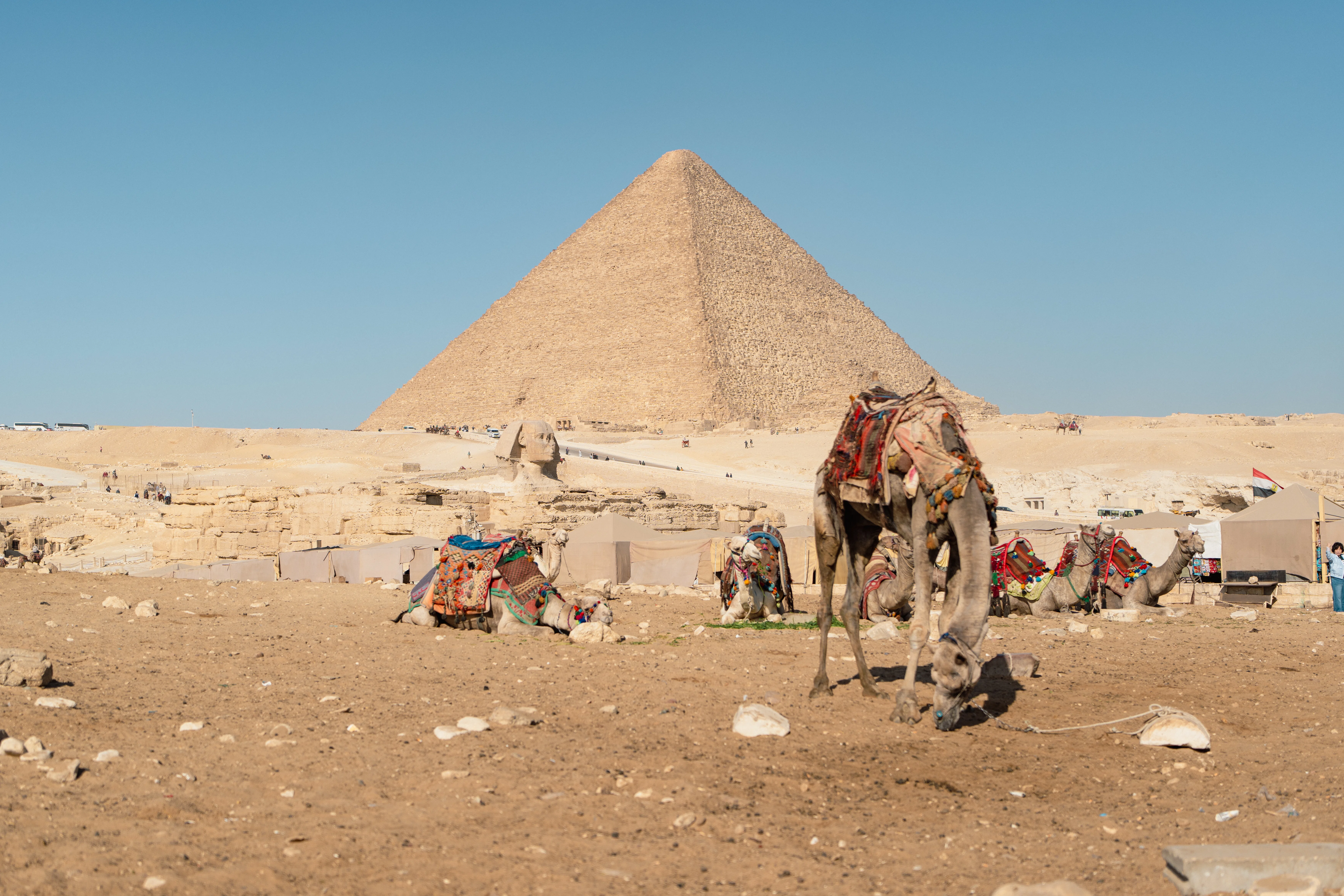 エジプト🇪🇬#5 スフィンクスにサングラスをかけてみた 【フォト